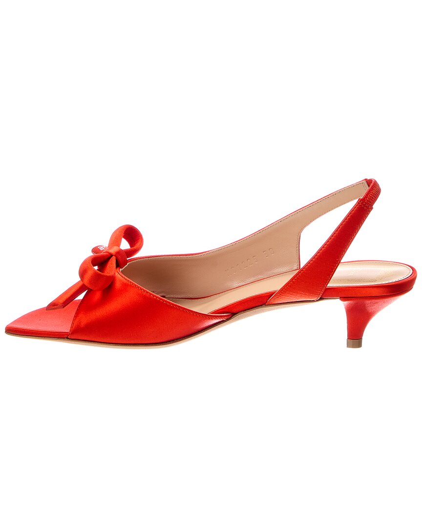 Dior Dior Bow Satin Slingback Sandal