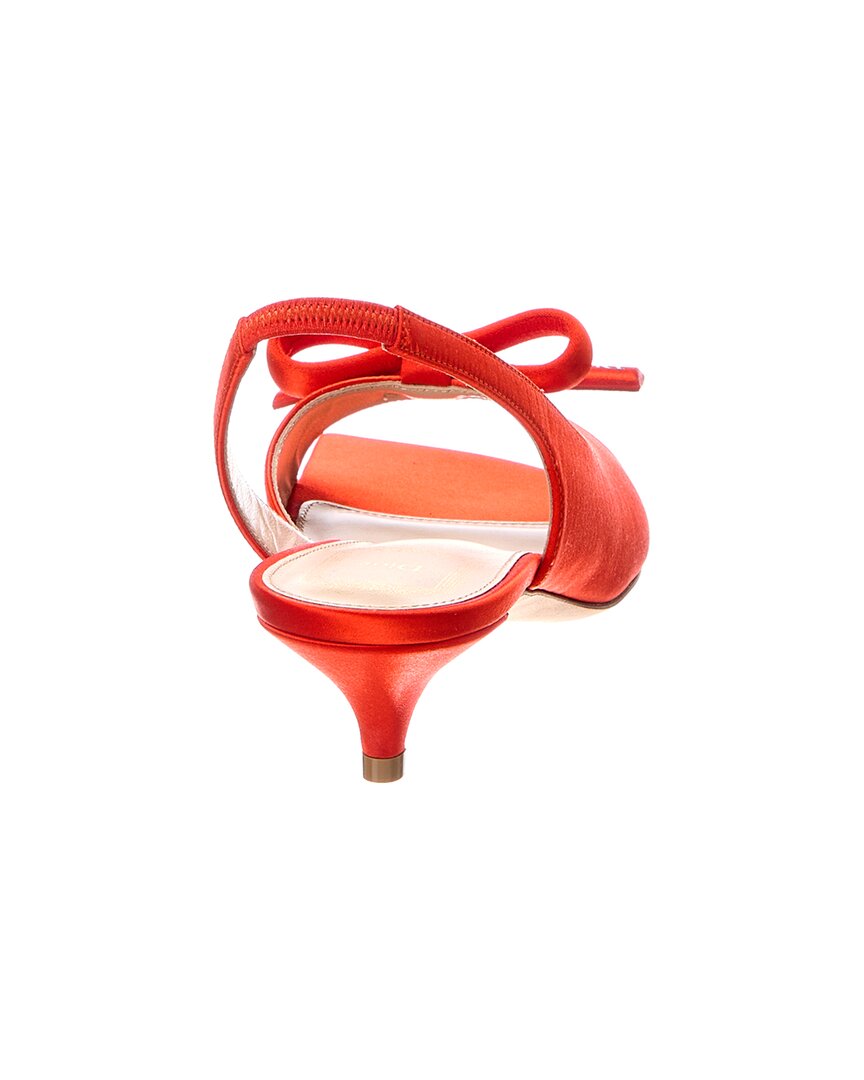 Dior Dior Bow Satin Slingback Sandal