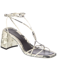 Jimmy Choo Jimmy Choo Leather Wedge Sandal