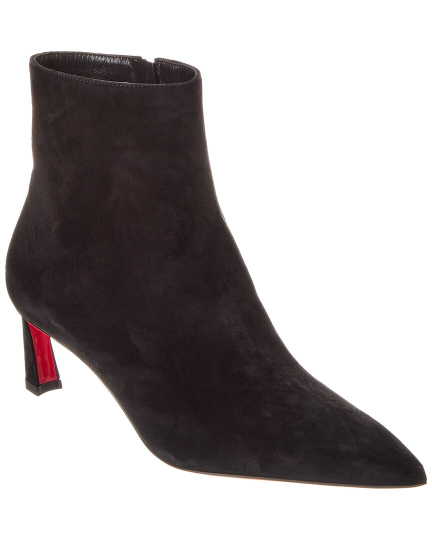 Christian Louboutin Condora 85 Suede Bootie