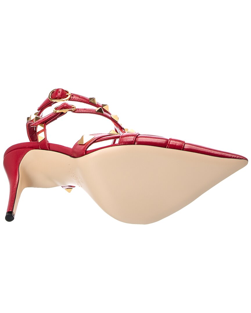 Valentino Rockstud Caged 100 Leather Pump