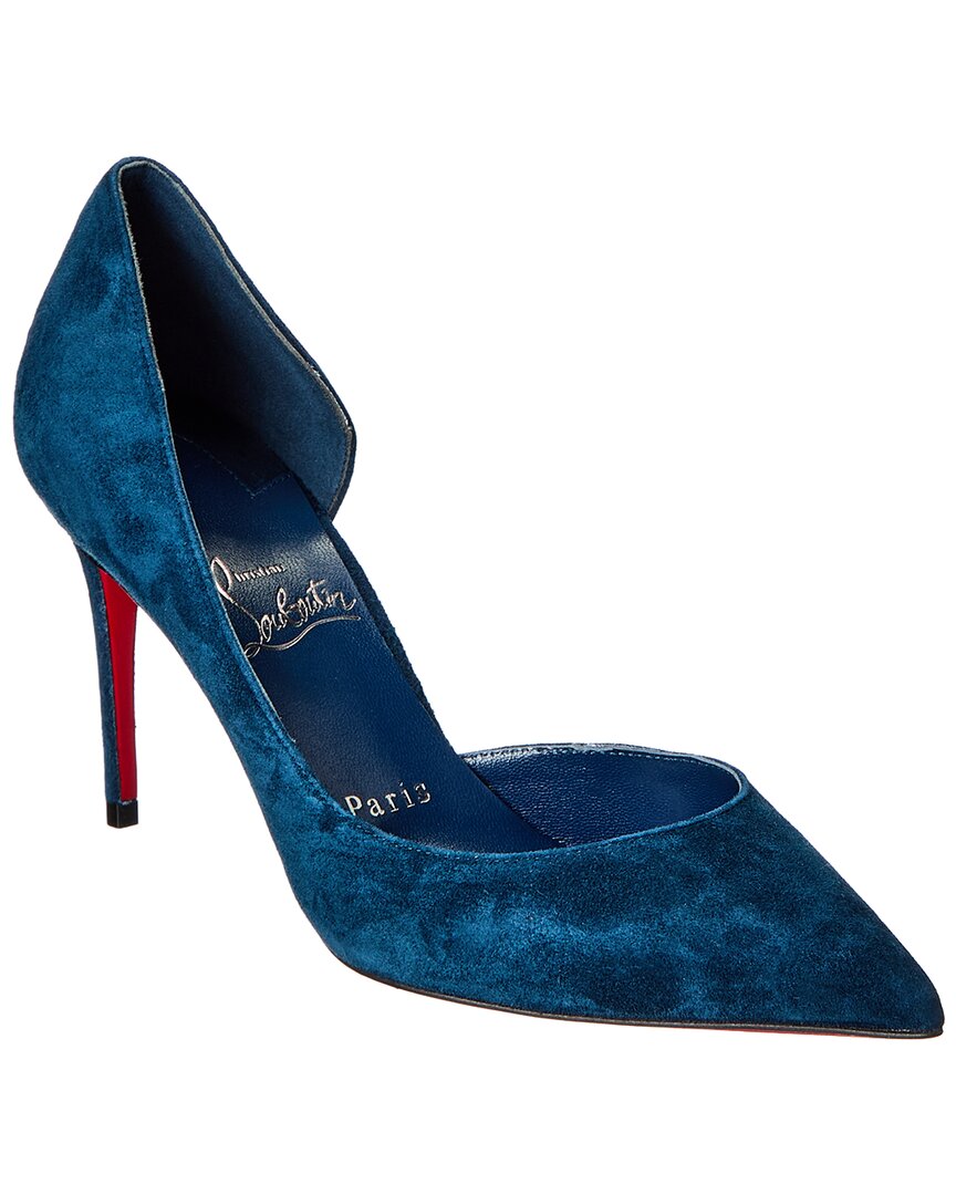 Christian Louboutin Iriza 85 Suede Pump