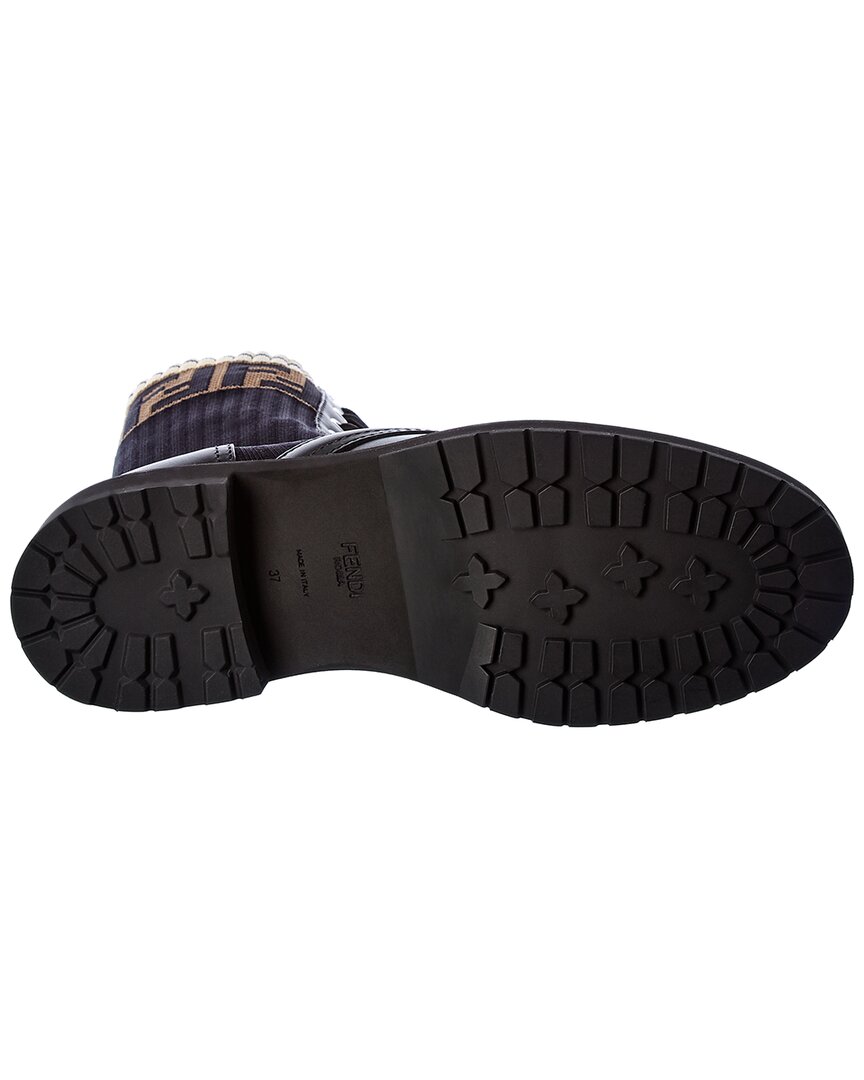 FENDI Fendi Ff Motif Leather Boot