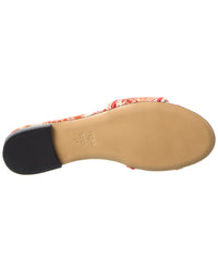 Fendi Sunshine Canvas Sandal