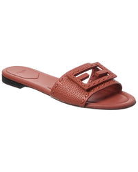 FENDI Fendi Ff Baguette Leather Sandal