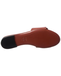 FENDI Fendi Ff Baguette Leather Sandal