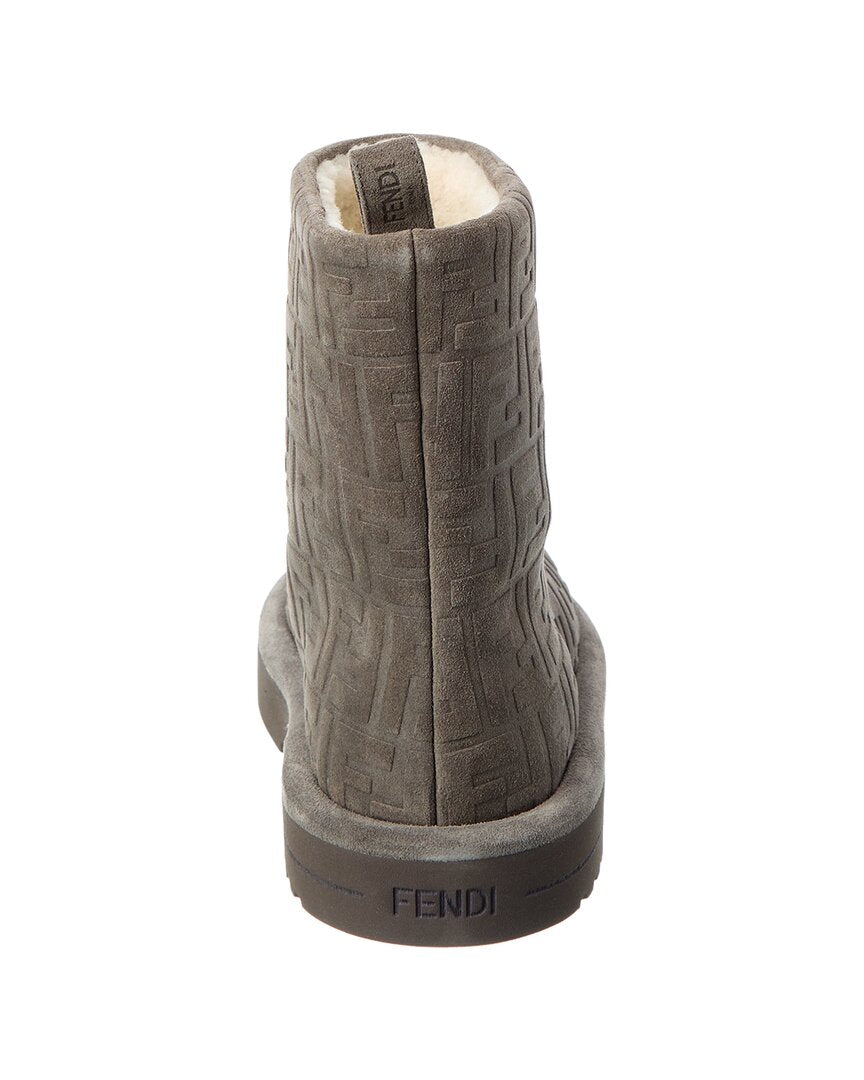 Fendi Apres Chic Ff Suede Boot