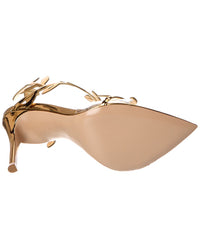 Gianvito Rossi Gianvito Rossi Flavia 105 Leather Slingback Sandal
