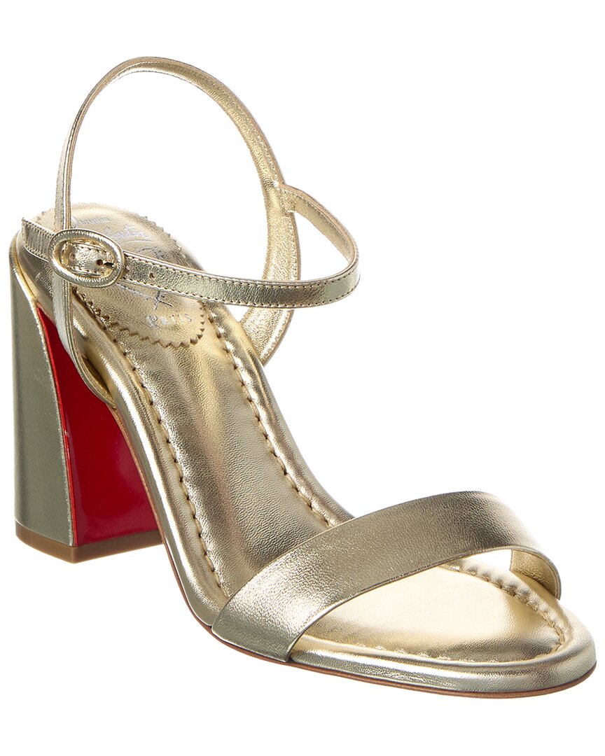 Christian Louboutin Miss Jane 85 Leather Sandal