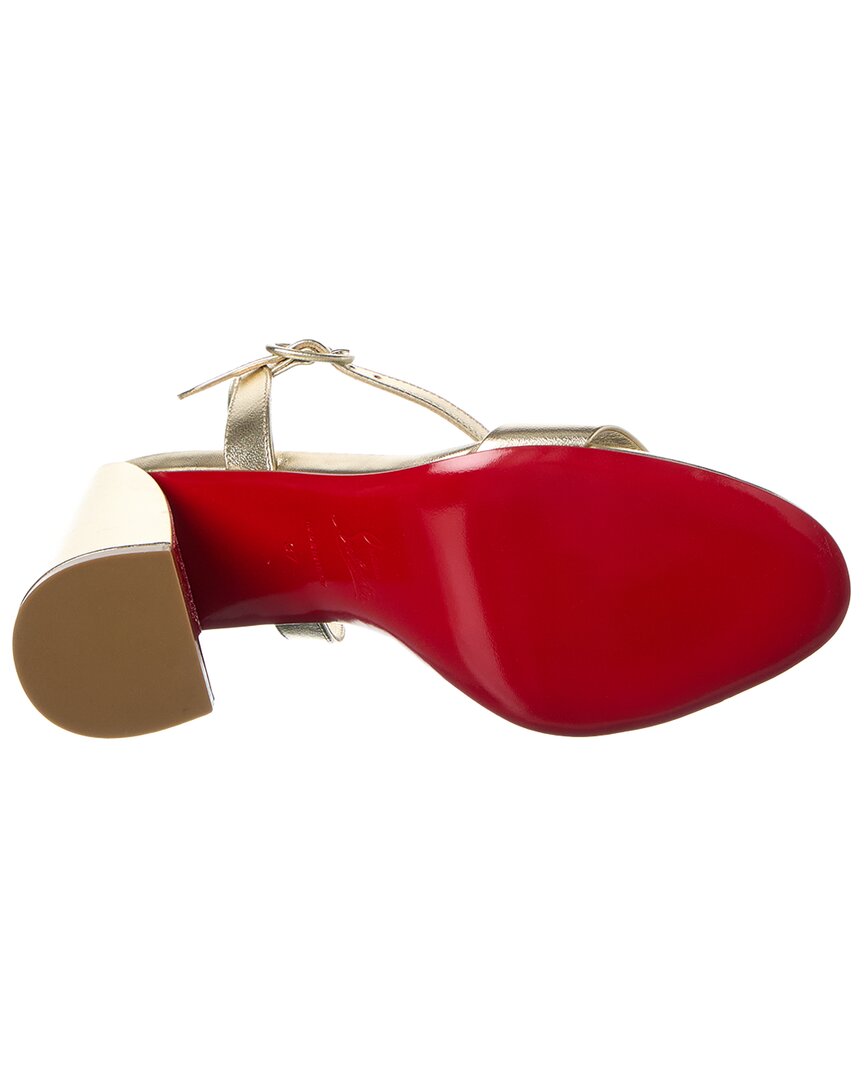Christian Louboutin Miss Jane 85 Leather Sandal