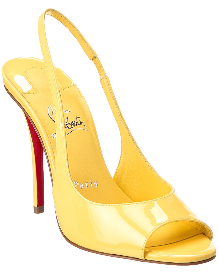 Christian Louboutin Christian Louboutin Sofia Z 100 Patent Slingback Sandal