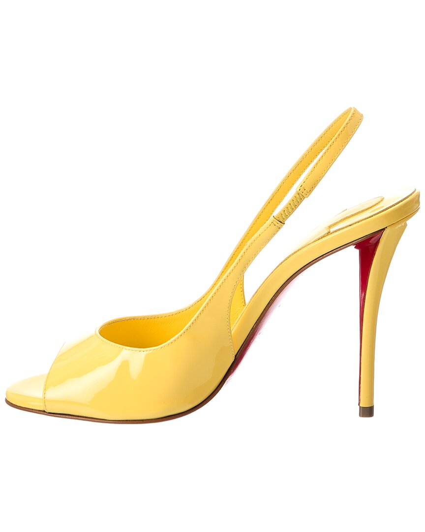 Christian Louboutin Christian Louboutin Sofia Z 100 Patent Slingback Sandal