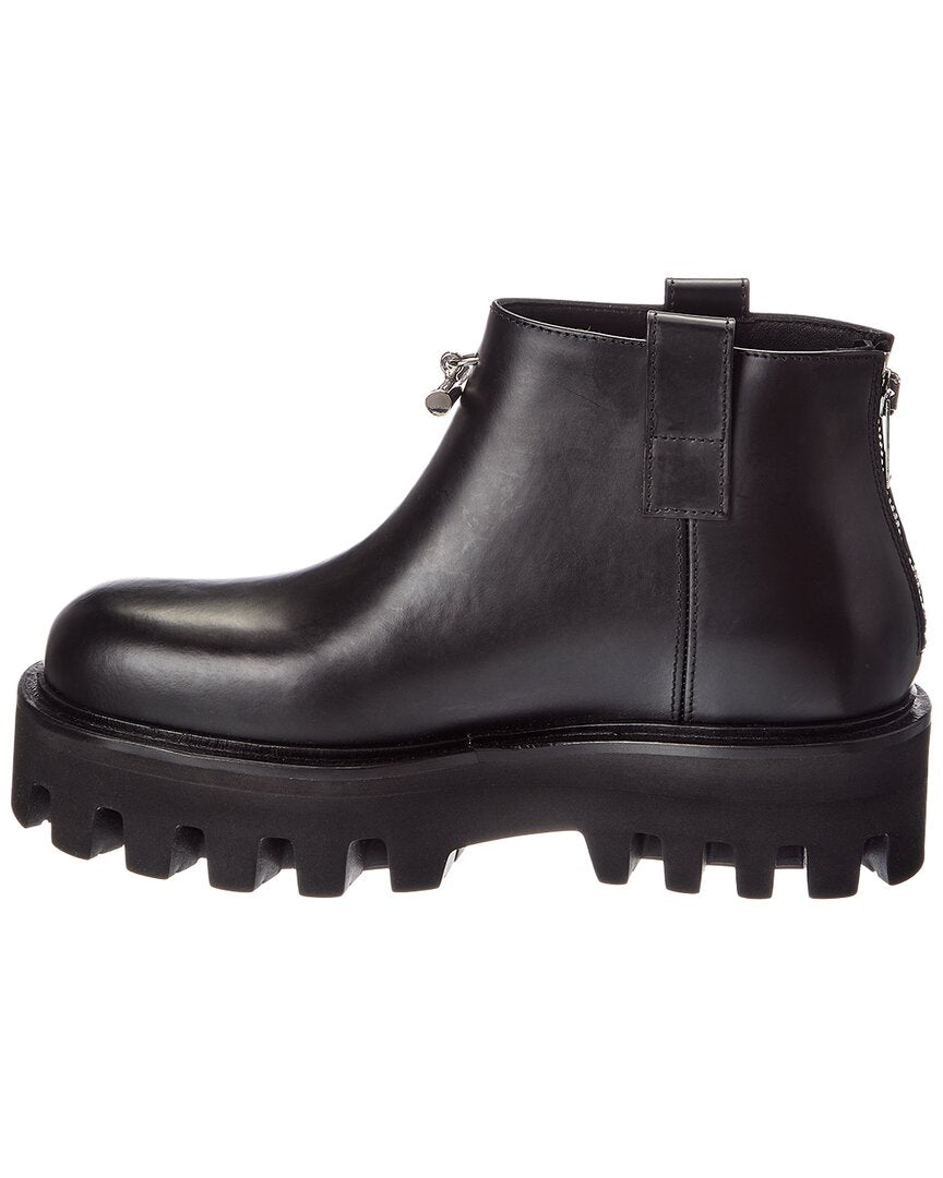 Alexander McQueen Alexander Mcqueen Leather Bootie