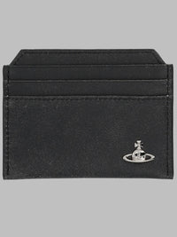 Vivienne Westwood Women Portacarte Slim In Pelle Con Orb