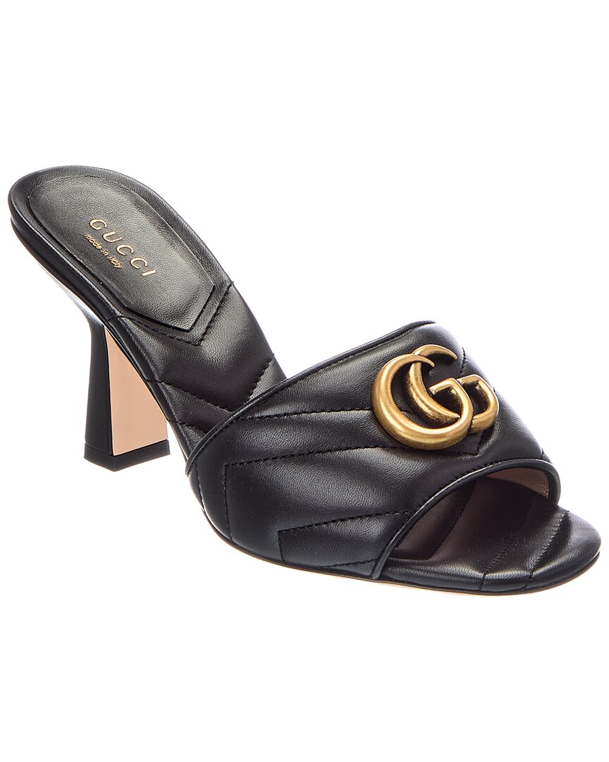 Gucci Gucci Interlocking G Leather Sandal