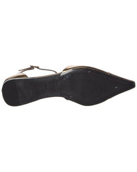 Max Mara Leather Flat