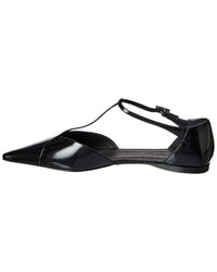 Max Mara Leather Flat