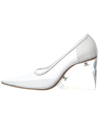 Sportmax Aia1234 Mesh & Leather Pump