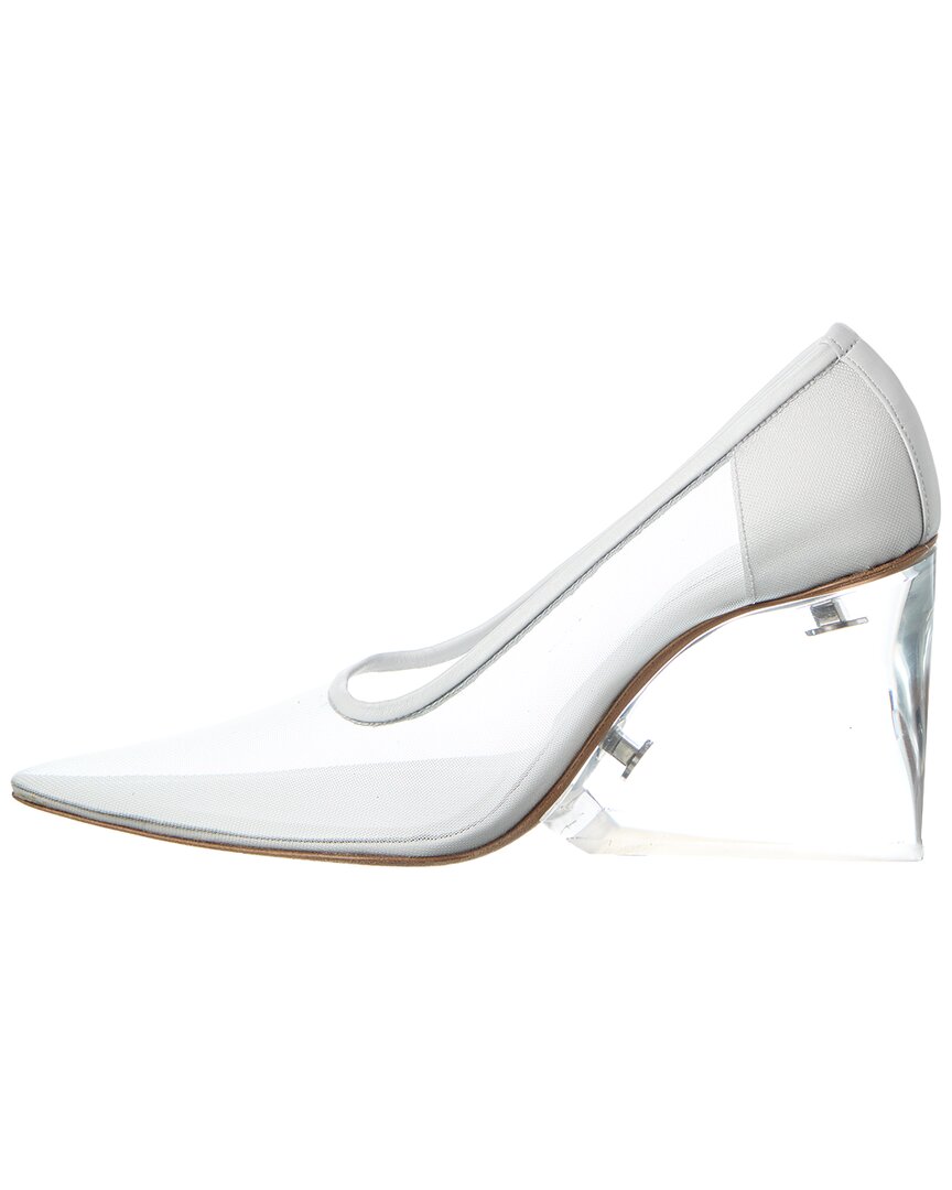 Sportmax Aia1234 Mesh & Leather Pump