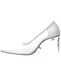 Sportmax Aia1234 Mesh & Leather Pump