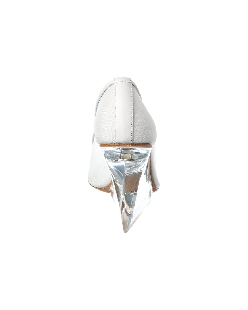 Sportmax Aia1234 Mesh & Leather Pump