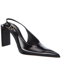 Sportmax Fazio Leather Slingback Pump