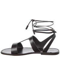 Weekend Max Mara Lemma Leather Sandal