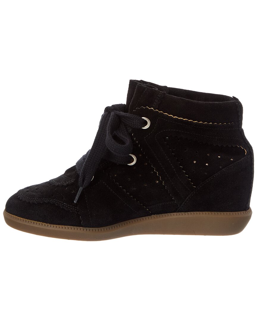Isabel Marant Bobby Suede Wedge Sneaker
