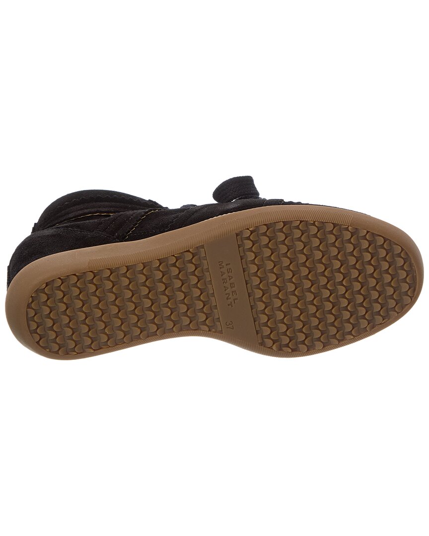 Isabel Marant Bobby Suede Wedge Sneaker