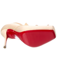 Christian Louboutin Cassiastic 100 Satin Pump