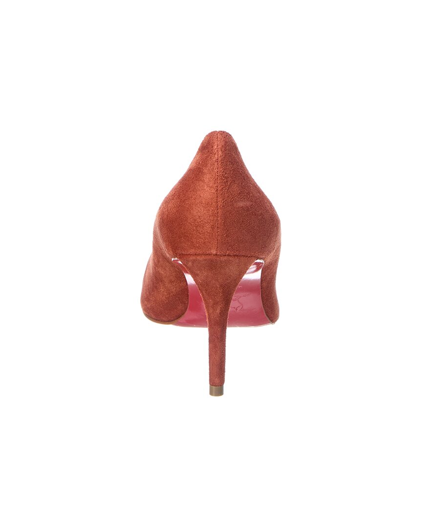Christian Louboutin Miss Z 80 Suede Pump
