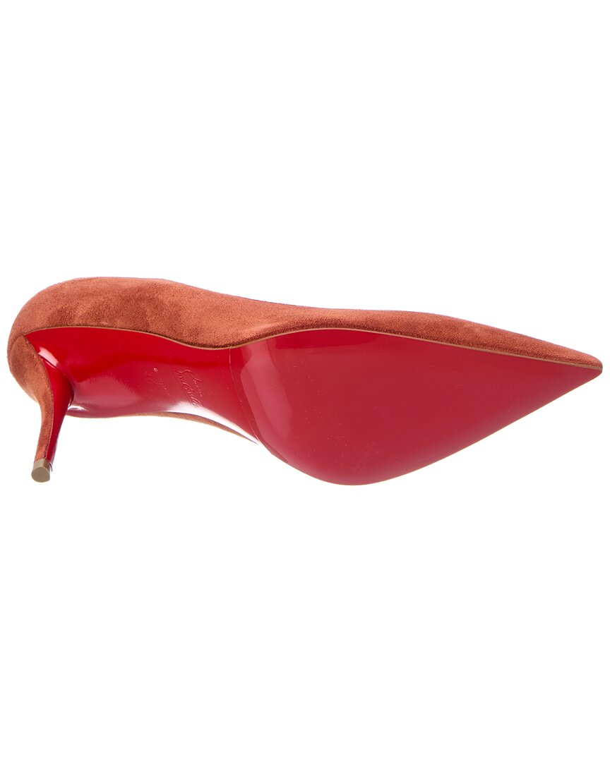 Christian Louboutin Miss Z 80 Suede Pump