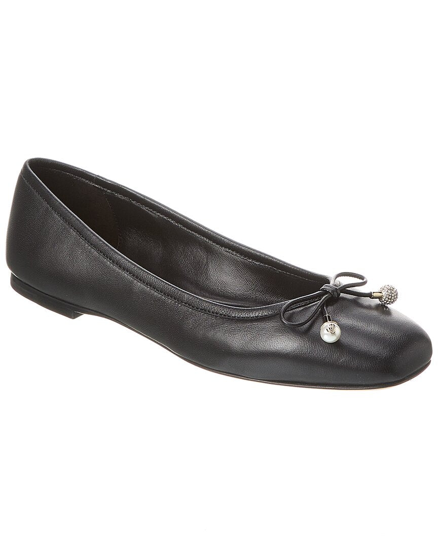 Jimmy Choo Elme Leather Flat
