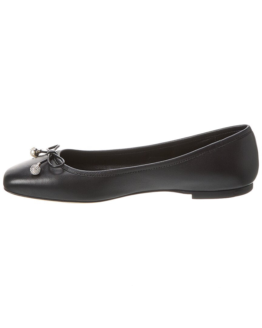 Jimmy Choo Elme Leather Flat