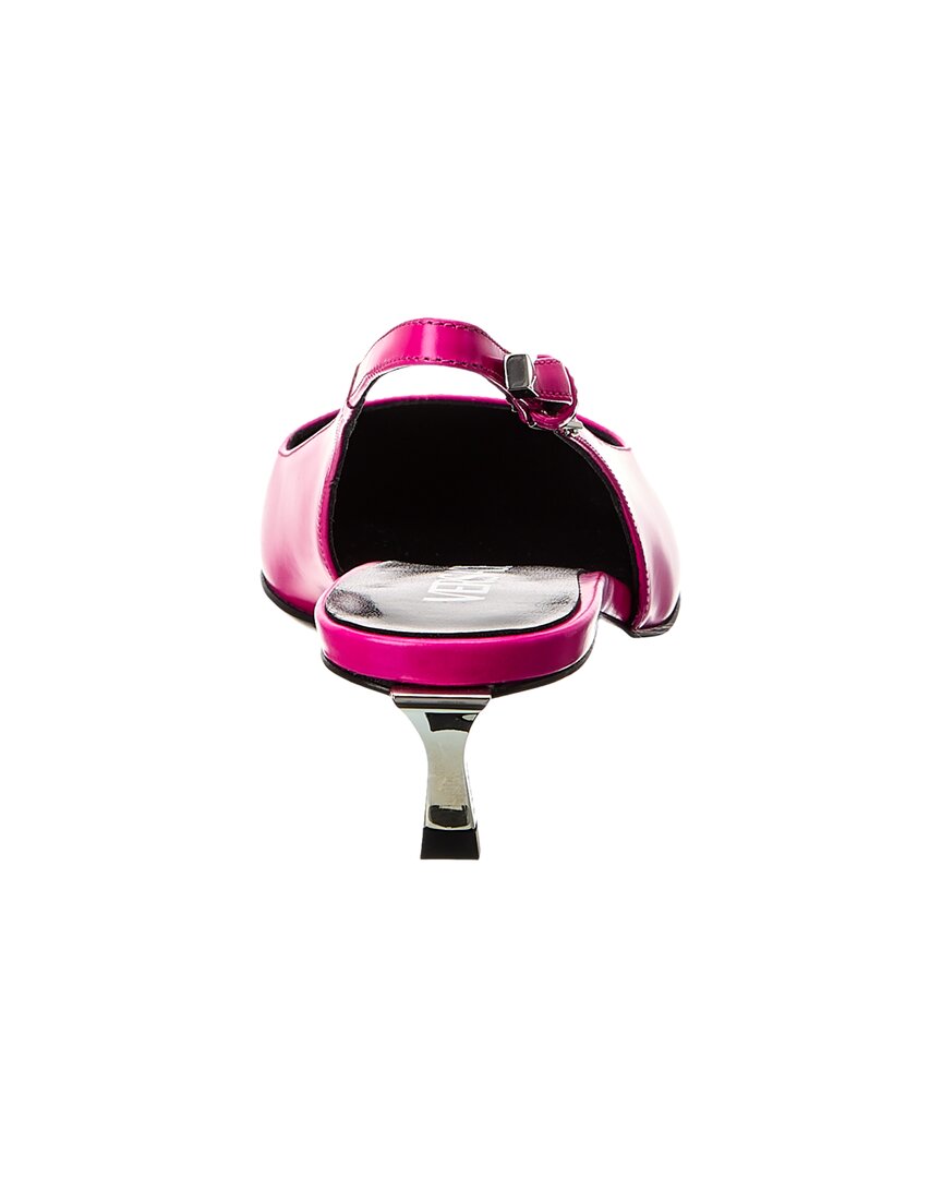 Versace Pin-Point Leather Pump