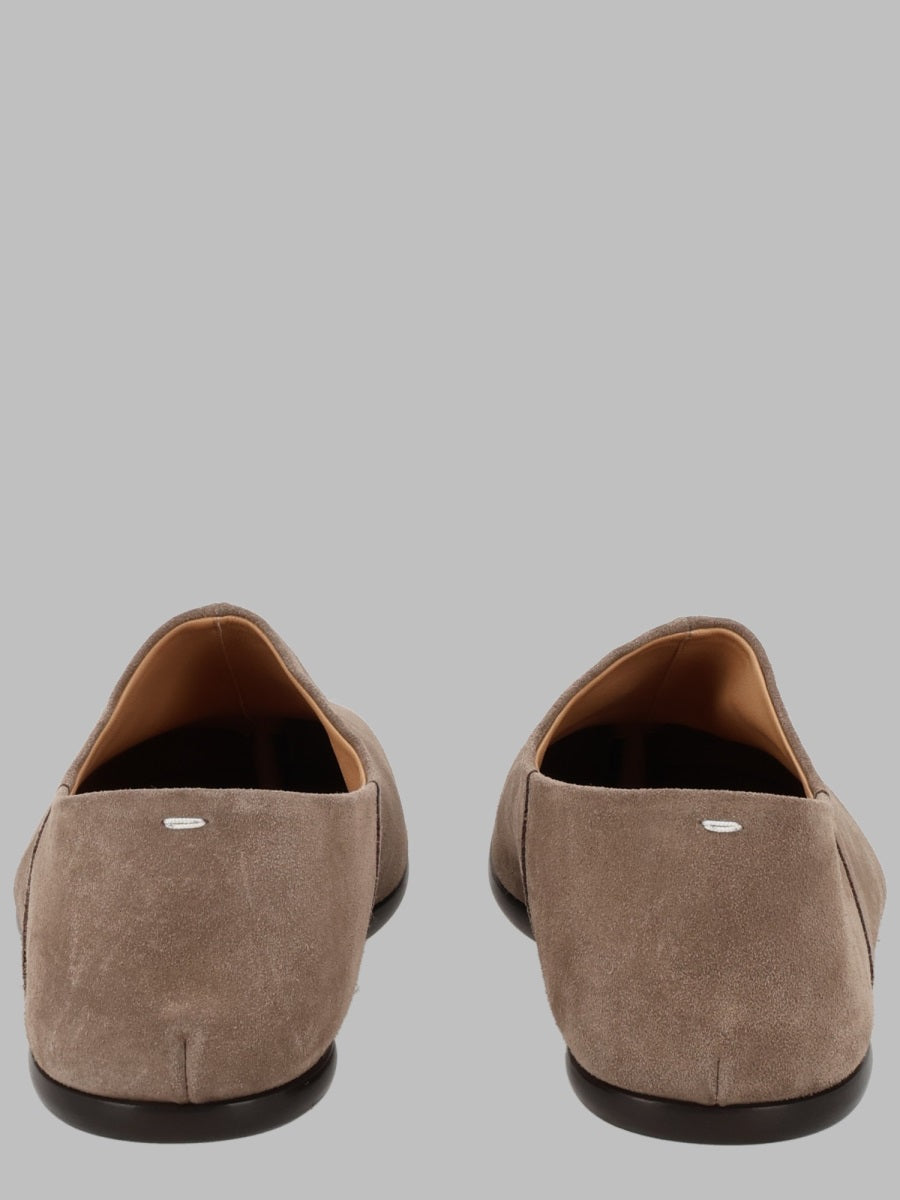 Maison Margiela Men Mocassino Tabi In Suede