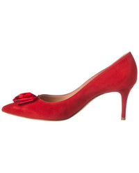Gianvito Rossi Jaipur 70 Suede Pump