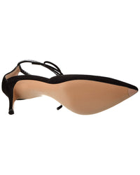 Gianvito Rossi Montecarlo D'orsay 70 Suede Pump