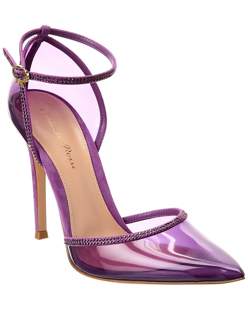Gianvito Rossi Sabina Plexi Pump Multi