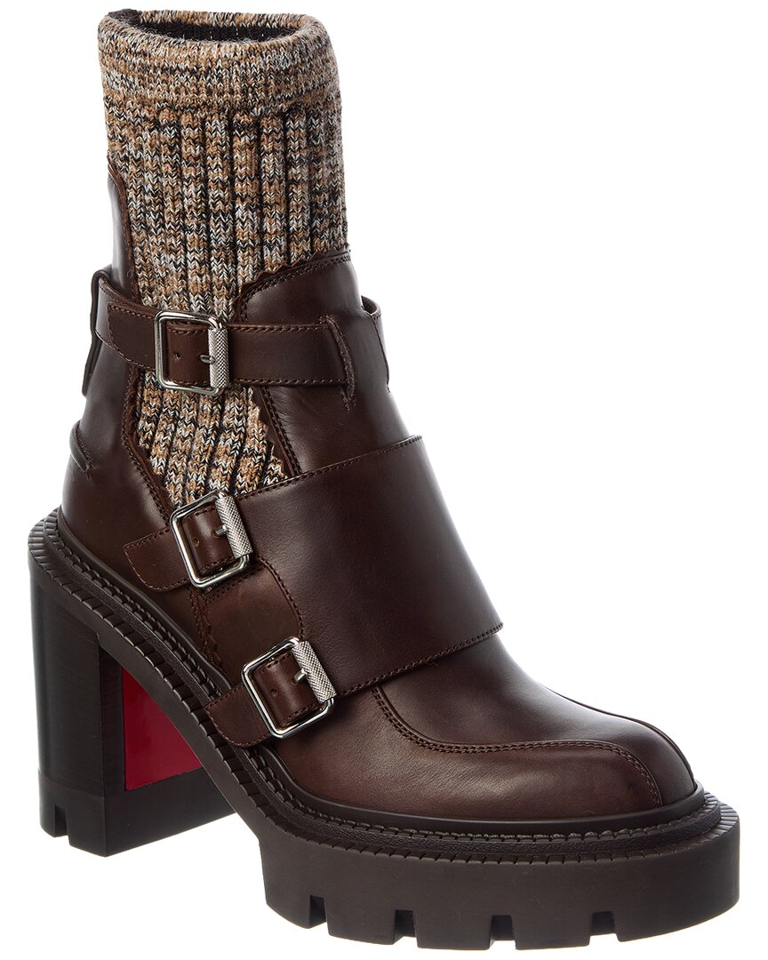 Christian Louboutin Christian Louboutin Cortinetta College 100 Leather Boot