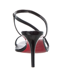 Christian Louboutin Rosa Z 80 Patent Sandal, 37, Black