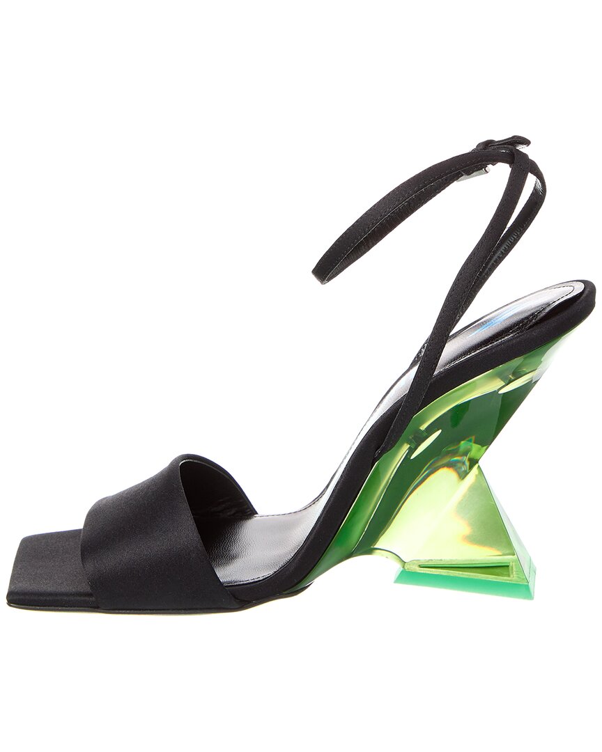 The Attico Cheope Satin Sandal