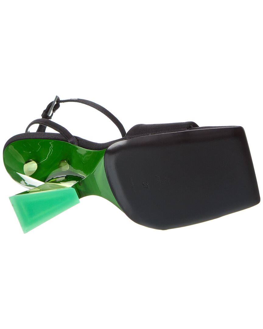 The Attico Cheope Satin Sandal