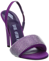 The Attico Rem 105 Slingback Sandal Purple