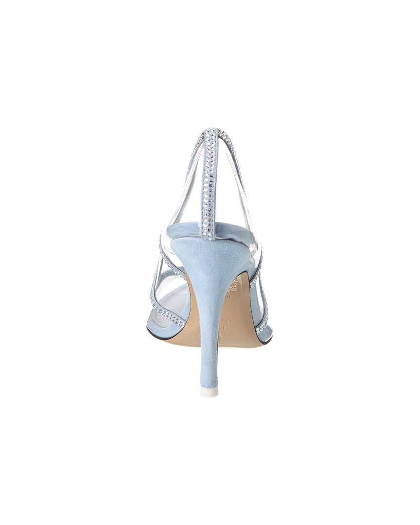The Attico Vinyl & Suede Pump