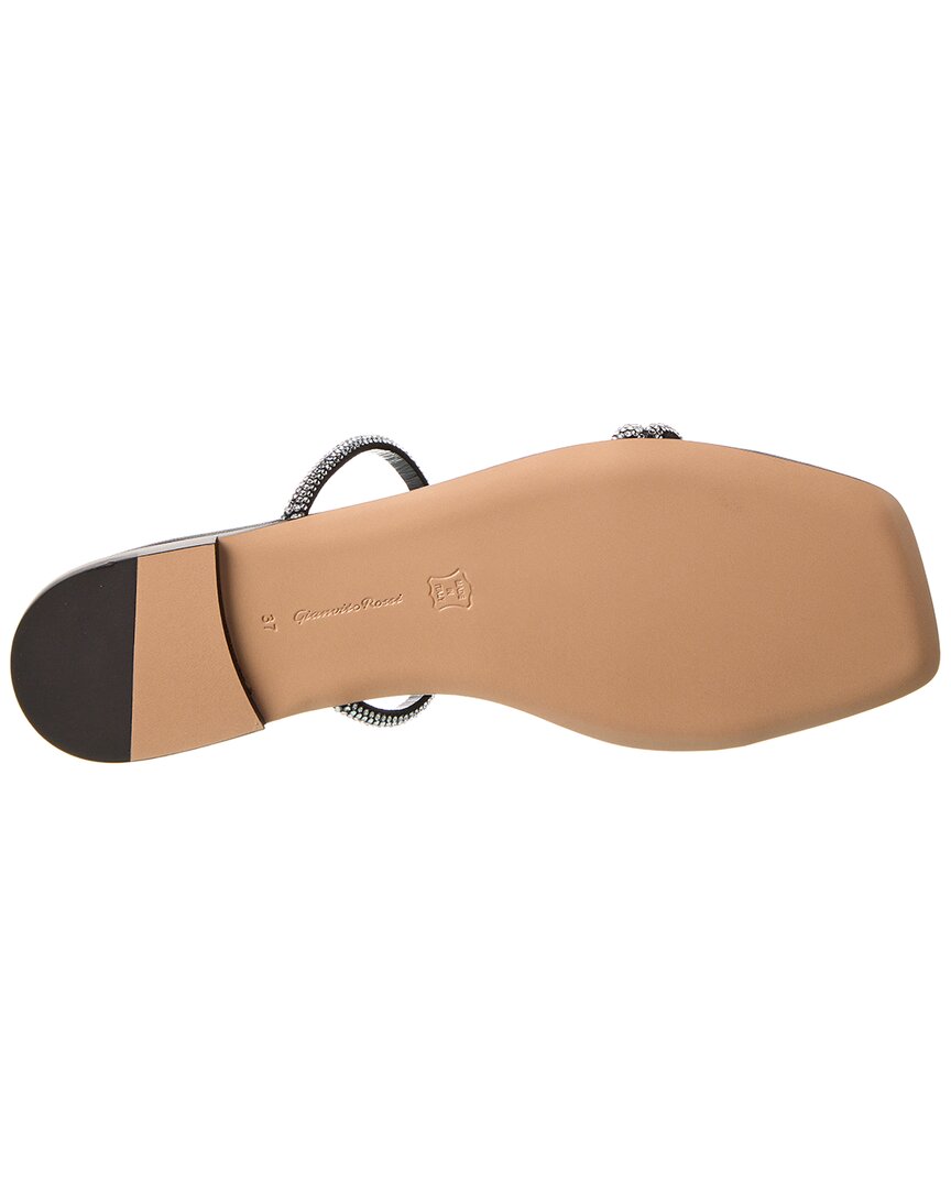 Gianvito Rossi Cannes Suede Sandal
