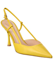 Gianvito Rossi Ascent 85 Leather Slingback Pump