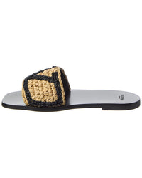 Valentino Viva Superstar Raffia Sandal