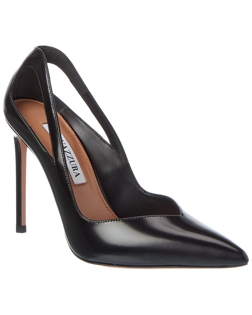 Aquazzura Sheeva 105 Leather Pump – Bluefly