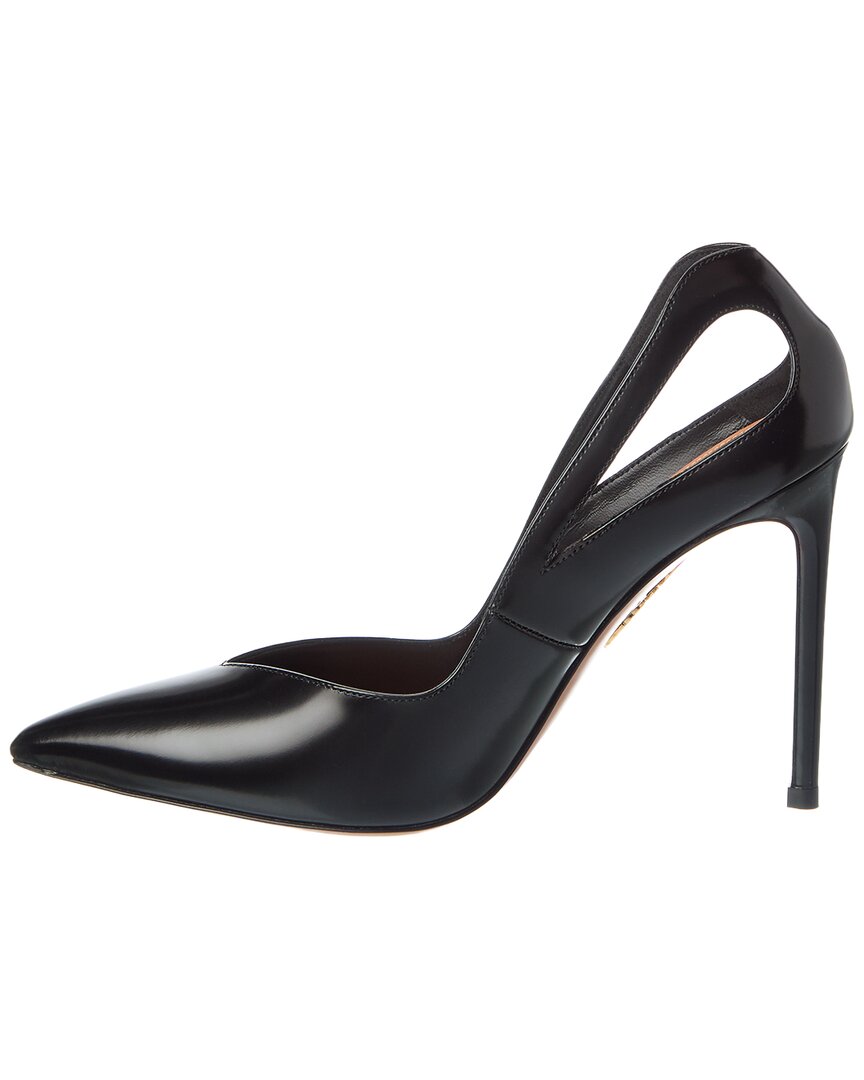 Aquazzura Sheeva 105 Leather Pump – Bluefly